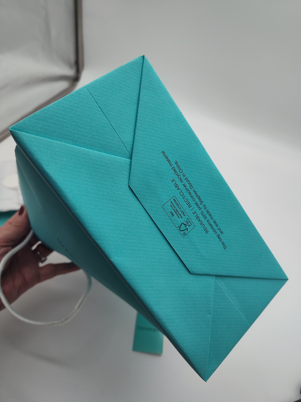 TIFFANY & CO. Gift Bag Tissue Dust Pouches Boutique Packaging Set EUC - Picture 6 of 14